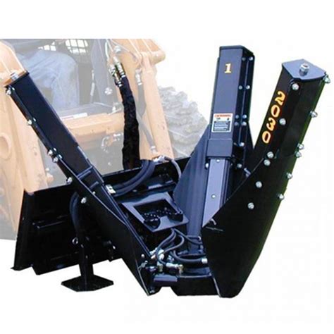 skid steer spade attachment|bobcat tree puller attachment.